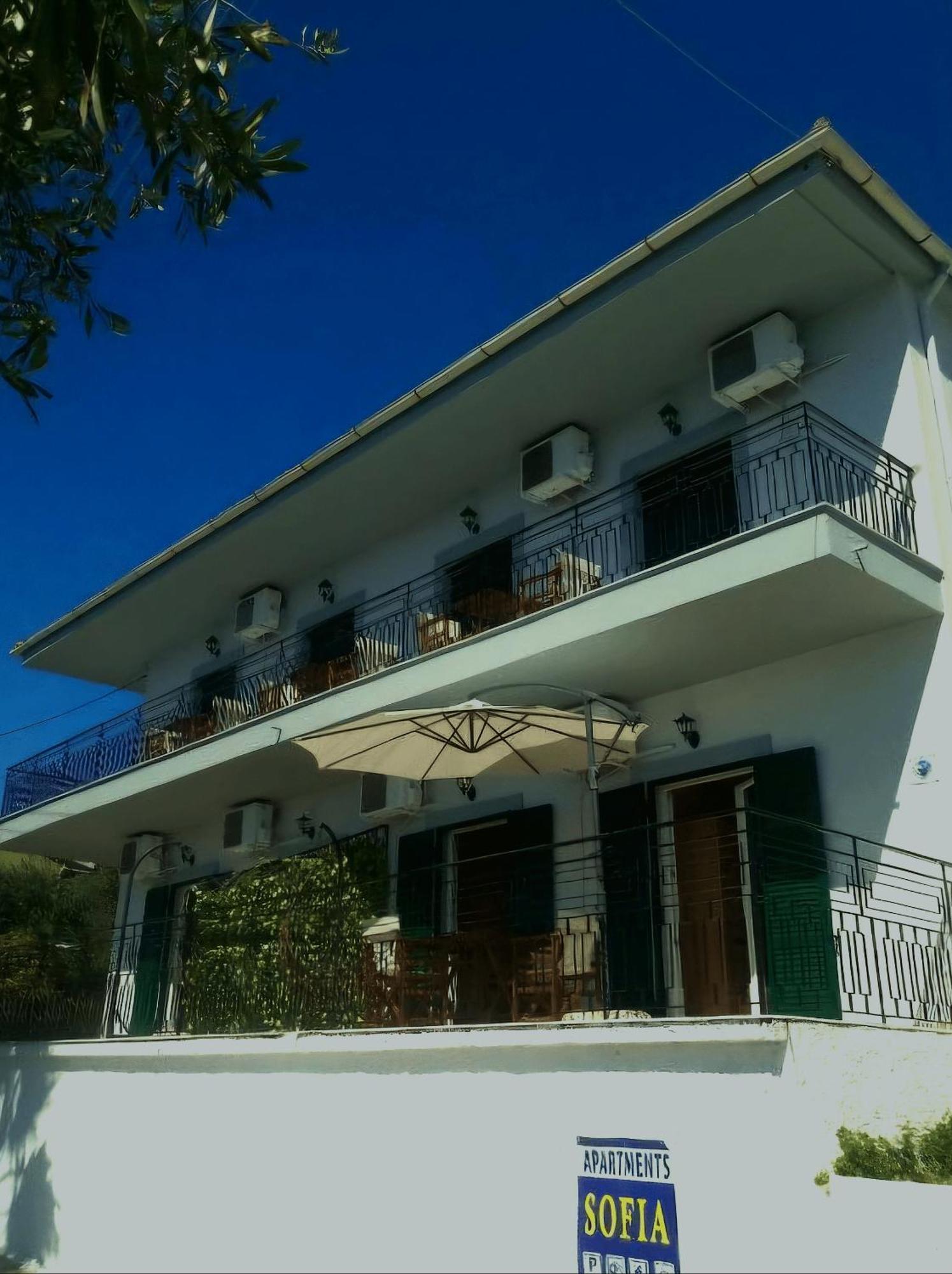 Sofia Apartments Barbati Dış mekan fotoğraf